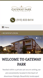 Mobile Screenshot of gatewayparknrp.com